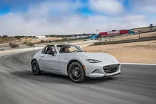 2017-Mazda-MX-5-Miata-RF-Club-6MT-front-three-quarter-in-motion-04.webp