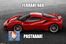Ferrari 488 Pasta Meme.webp