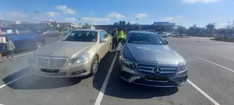 Mercedes W213 and W212 E200 Front.webp