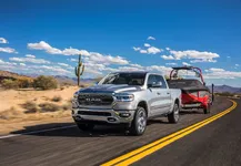 2024 Ram 1500 Limited towing boat.webp