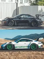 Porsche GT3 RS- Der Inbegriff von Fahrmaschine. Für ein Straßenauto extreme Aerodynamik, die ...webp