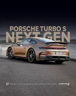 The facelifted 2026 Porsche 911 Turbo has been spotted testing almost undisguised at the Nürbur.webp