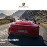 2019 Porsche 911 Speedster Brochure [Int]
